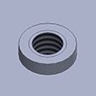 Example of a friction drilled hole.
