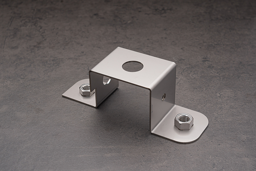 Example of a sheet metal part manufactured with meviy.