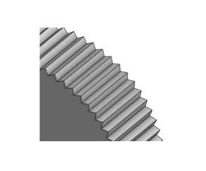Picture of a knurling.